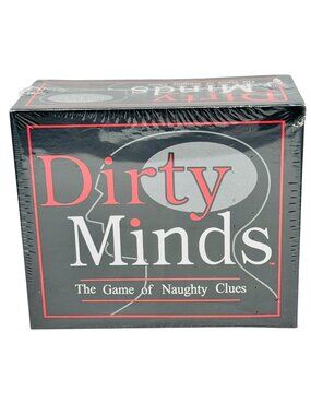 Dirty Minds Adult Party Game Naughty Clues Board Fun For 2-6 Players New Sealed